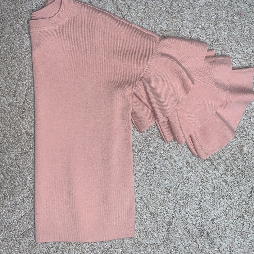 Duffy Ruffle Sleeved Sweater - Picture 3 of 5